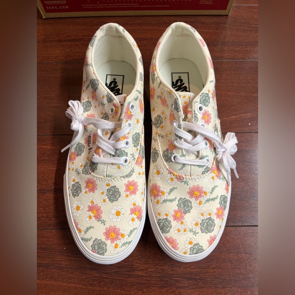 Vans Doheny Desert Floral Marshmallow Womans 10 Tan Sneaker Low Top New In Box - Picture 13 of 16